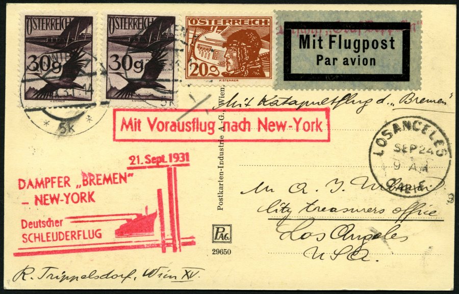 Lot 1600 - STAMPS - GERMANY GERMANY UNTIL 1945 - ZEPPELIN AND AIRMAIL -  Nordphila e.K. Stamp Auction #446