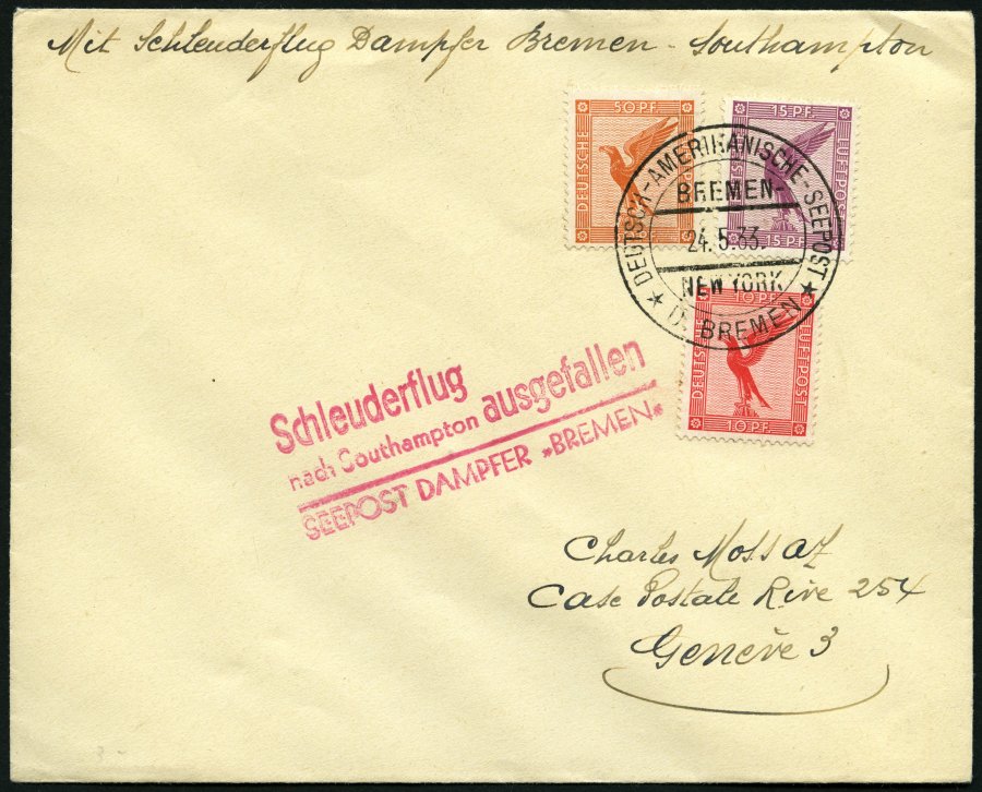 Lot 1613 - STAMPS - GERMANY GERMANY UNTIL 1945 - ZEPPELIN AND AIRMAIL -  Nordphila e.K. Stamp Auction #446