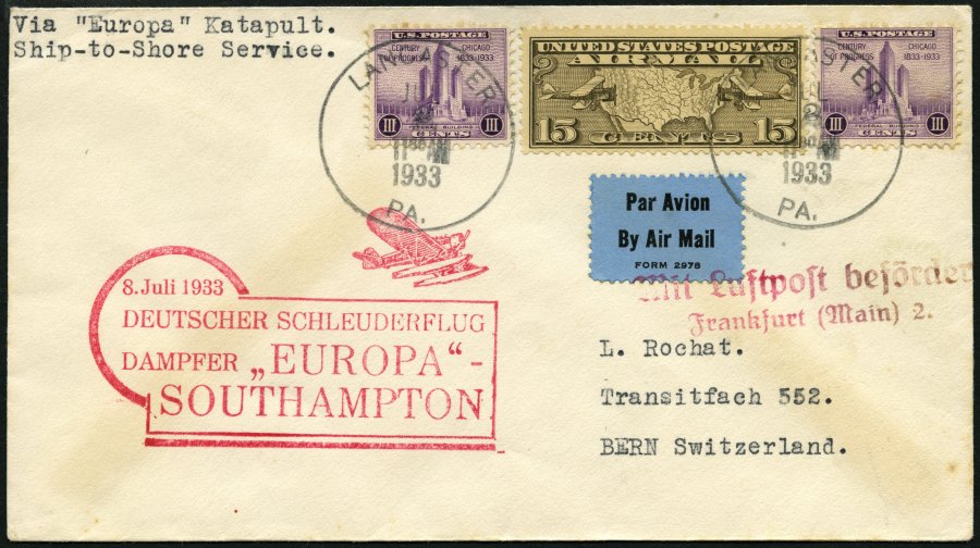 Lot 1615 - STAMPS - GERMANY GERMANY UNTIL 1945 - ZEPPELIN AND AIRMAIL -  Nordphila e.K. Stamp Auction #446