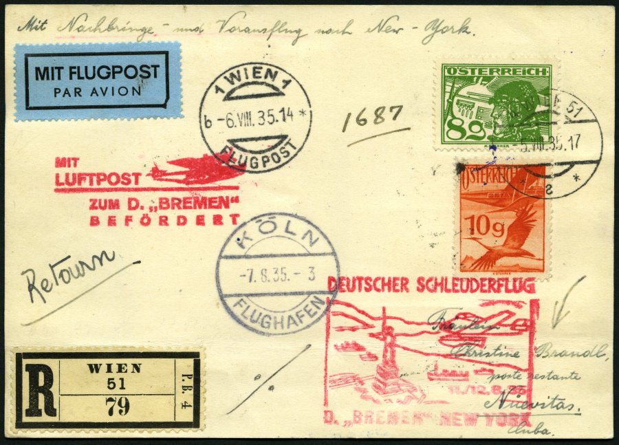 Lot 1658 - STAMPS - GERMANY GERMANY UNTIL 1945 - ZEPPELIN AND AIRMAIL - Nordphila e.K. Stamp Auction #446 Lot 1658 - STAMPS - GERMANY GERMANY UNTIL 1945 - ZEPPELIN AND AIRMAIL - Nordphila e.K. Stamp Auction #446