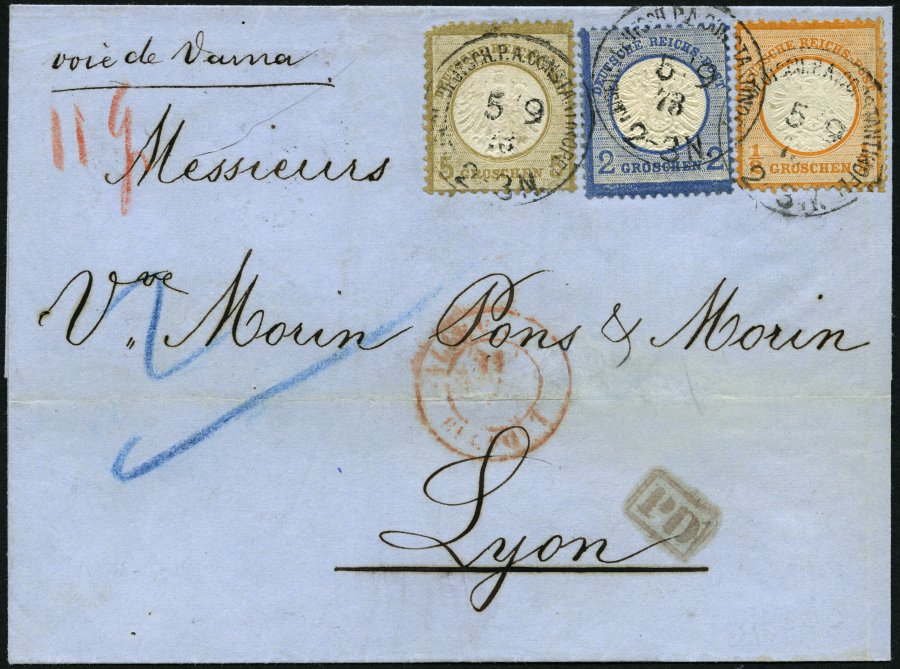 Lot 1798 - STAMPS - GERMANY GERMANY UNTIL 1945 - GERMAN INTERNATIONAL POST OFFICES ABROAD - Nordphila e.K. Stamp Auction #446 Lot 1798 - STAMPS - GERMANY GERMANY UNTIL 1945 - GERMAN INTERNATIONAL POST OFFICES ABROAD - Nordphila e.K. Stamp Auction #446