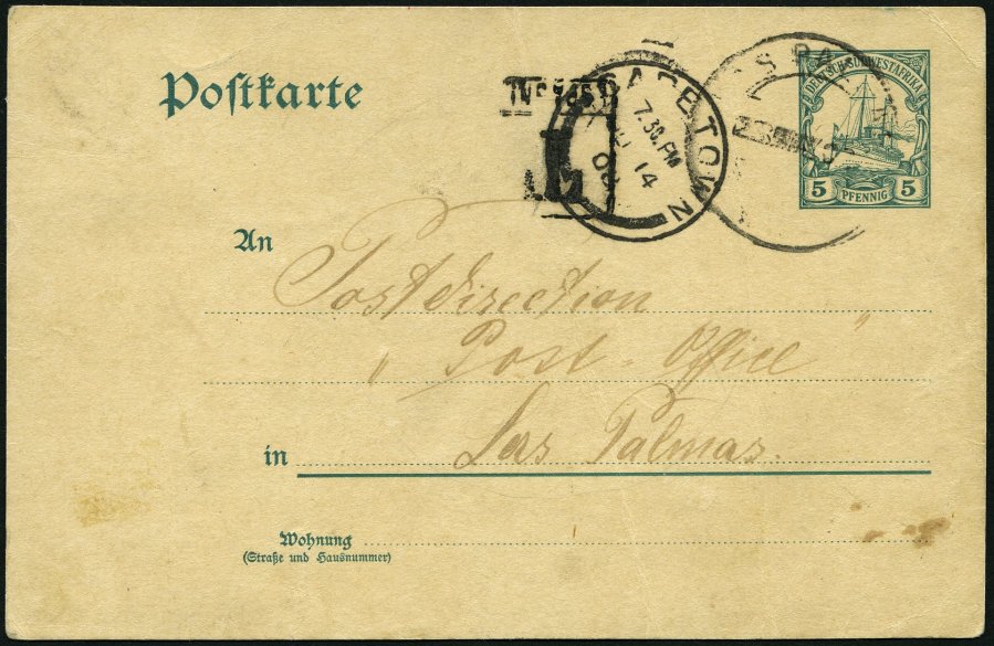 Lot 1900 - STAMPS - GERMANY GERMANY UNTIL 1945 - GERMAN COLONIES - Nordphila e.K. Stamp Auction #446 Lot 1900 - STAMPS - GERMANY GERMANY UNTIL 1945 - GERMAN COLONIES - Nordphila e.K. Stamp Auction #446