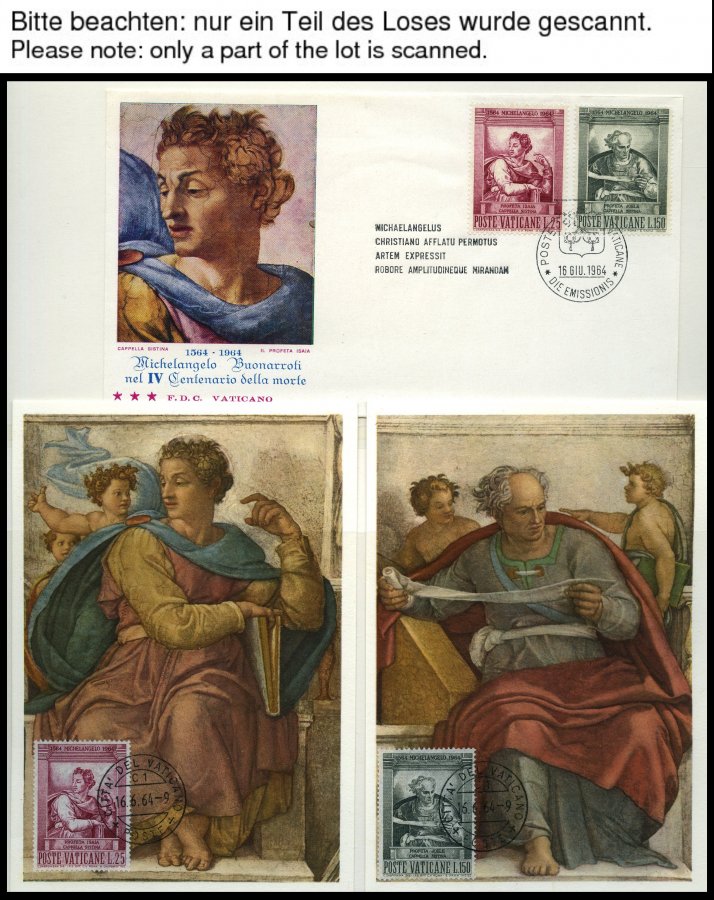 Lot 5808 - STAMPS - EUROPE VATICAN - STAMPS - Nordphila e.K. Stamp Auction #446 Lot 5808 - STAMPS - EUROPE VATICAN - STAMPS - Nordphila e.K. Stamp Auction #446