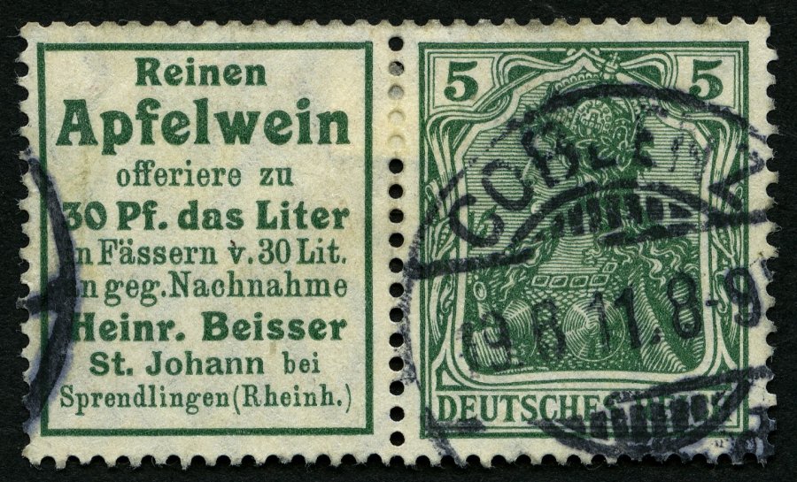 Lot 1207 - STAMPS - GERMANY GERMANY UNTIL 1945 - EMPIRE - Nordphila e.K. Stamp Auction #446 Lot 1207 - STAMPS - GERMANY GERMANY UNTIL 1945 - EMPIRE - Nordphila e.K. Stamp Auction #446
