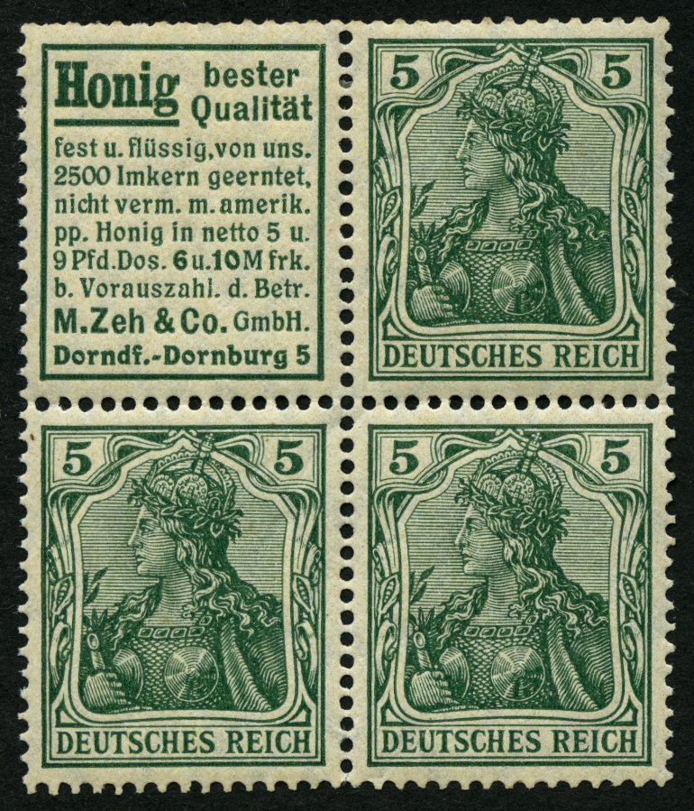 Lot 1205 - STAMPS - GERMANY GERMANY UNTIL 1945 - EMPIRE - Nordphila e.K. Stamp Auction #446 Lot 1205 - STAMPS - GERMANY GERMANY UNTIL 1945 - EMPIRE - Nordphila e.K. Stamp Auction #446