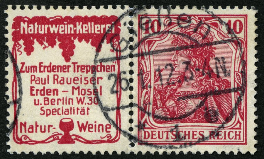 Lot 1214 - STAMPS - GERMANY GERMANY UNTIL 1945 - EMPIRE - Nordphila e.K. Stamp Auction #446 Lot 1214 - STAMPS - GERMANY GERMANY UNTIL 1945 - EMPIRE - Nordphila e.K. Stamp Auction #446