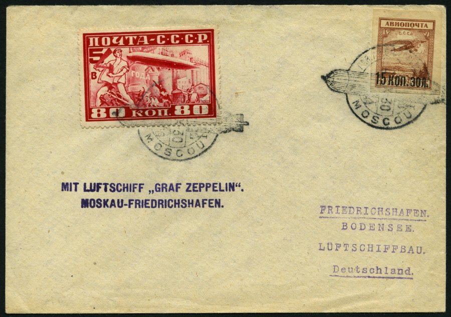 Lot 1405 - STAMPS - GERMANY GERMANY UNTIL 1945 - ZEPPELIN AND AIRMAIL -  Nordphila e.K. Stamp Auction #446