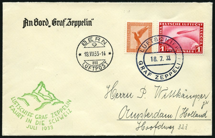 Lot 1464 - STAMPS - GERMANY GERMANY UNTIL 1945 - ZEPPELIN AND AIRMAIL -  Nordphila e.K. Stamp Auction #446