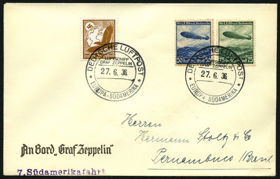 Lot 1497 - STAMPS - GERMANY GERMANY UNTIL 1945 - ZEPPELIN AND AIRMAIL - Nordphila e.K. Stamp Auction #446 Lot 1497 - STAMPS - GERMANY GERMANY UNTIL 1945 - ZEPPELIN AND AIRMAIL - Nordphila e.K. Stamp Auction #446