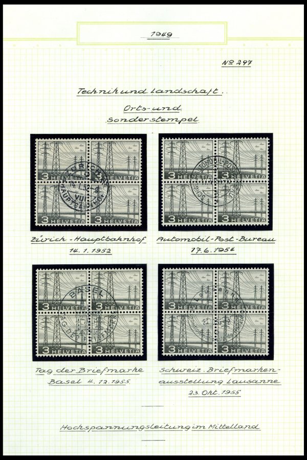 Lot 5565 - STAMPS - EUROPE SWITZERLAND - STAMPS - Nordphila e.K. Stamp Auction #446 Lot 5565 - STAMPS - EUROPE SWITZERLAND - STAMPS - Nordphila e.K. Stamp Auction #446