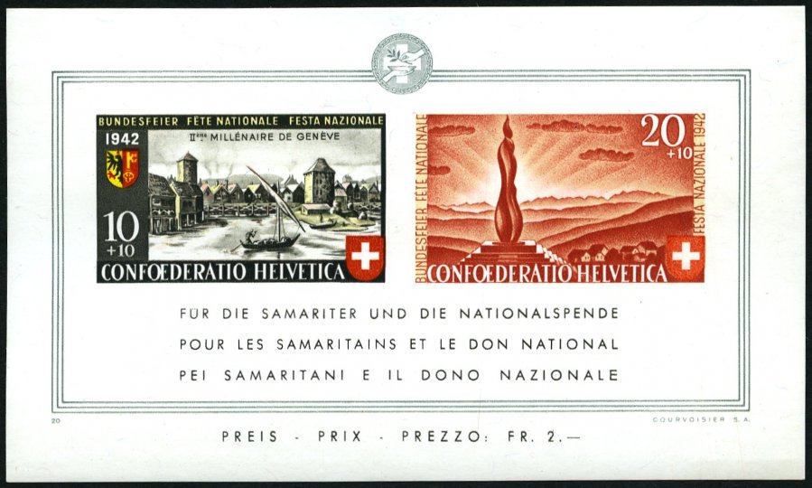 Lot 5520 - STAMPS - EUROPE SWITZERLAND - STAMPS - Nordphila e.K. Stamp Auction #446 Lot 5520 - STAMPS - EUROPE SWITZERLAND - STAMPS - Nordphila e.K. Stamp Auction #446