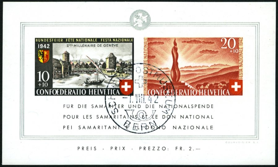 Lot 5521 - STAMPS - EUROPE SWITZERLAND - STAMPS - Nordphila e.K. Stamp Auction #446 Lot 5521 - STAMPS - EUROPE SWITZERLAND - STAMPS - Nordphila e.K. Stamp Auction #446