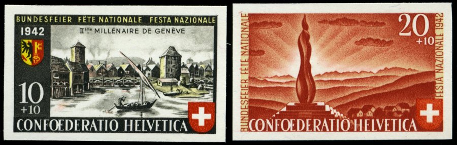 Lot 5522 - STAMPS - EUROPE SWITZERLAND - STAMPS - Nordphila e.K. Stamp Auction #446 Lot 5522 - STAMPS - EUROPE SWITZERLAND - STAMPS - Nordphila e.K. Stamp Auction #446