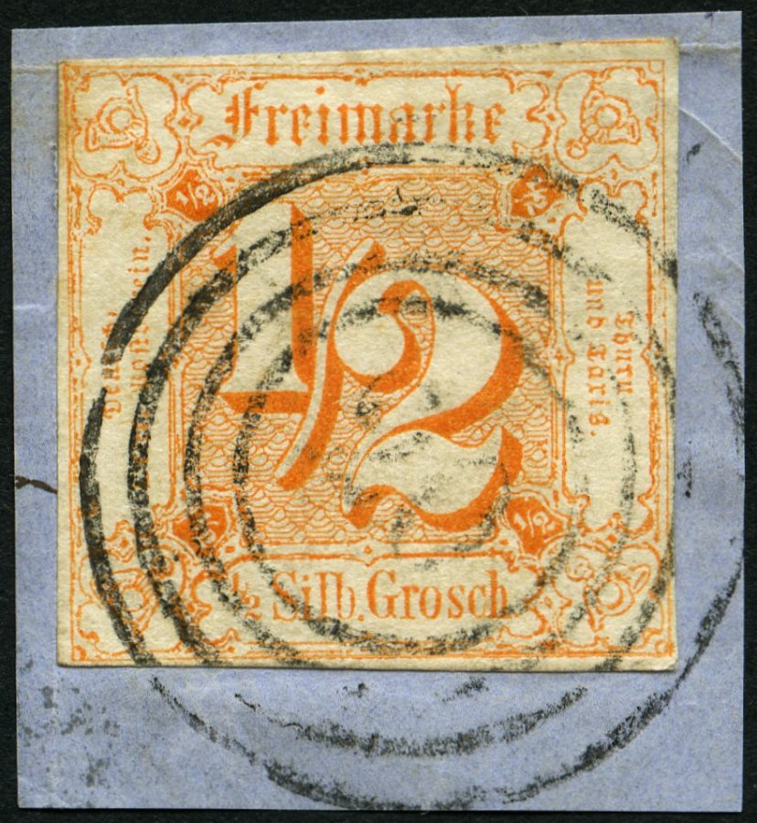 Lot 447 - STAMPS - GERMANY GERMANY UNTIL 1945 - OLD GERMAN STATES -  Nordphila e.K. Stamp Auction #446
