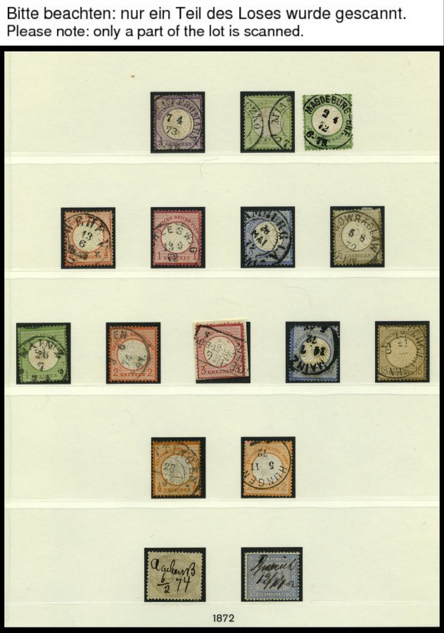 Lot 1133 - STAMPS - GERMANY GERMANY UNTIL 1945 - EMPIRE -  Nordphila e.K. Stamp Auction #446