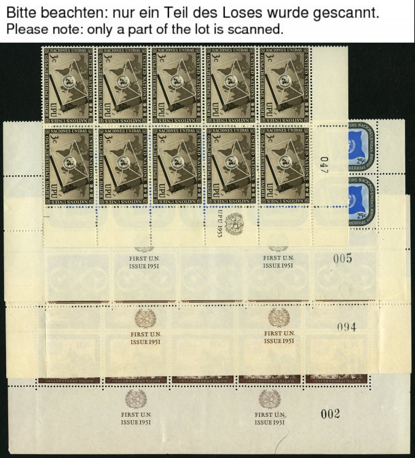 Lot 6230 - STAMPS - WORLDWIDE WORLDWIDE - UNITED NATIONS (NEW YORK) - Nordphila e.K. Stamp Auction #446 Lot 6230 - STAMPS - WORLDWIDE WORLDWIDE - UNITED NATIONS (NEW YORK) - Nordphila e.K. Stamp Auction #446