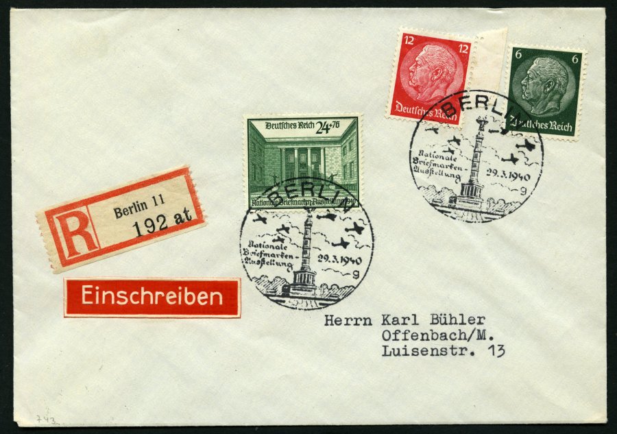 Lot 1072 - STAMPS - GERMANY GERMANY UNTIL 1945 - EMPIRE -  Nordphila e.K. Stamp Auction #446