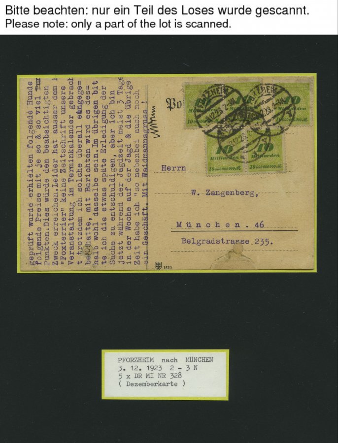 Lot 1148 - STAMPS - GERMANY GERMANY UNTIL 1945 - EMPIRE -  Nordphila e.K. Stamp Auction #446