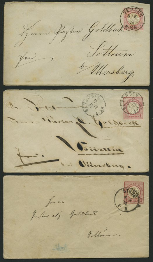Lot 1351 - STAMPS - GERMANY GERMANY UNTIL 1945 - EMPIRE -  Nordphila e.K. Stamp Auction #446