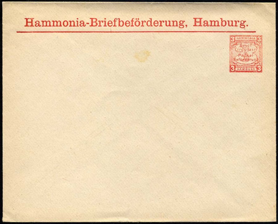 Lot 560 - STAMPS - GERMANY GERMANY UNTIL 1945 - PRIVATE POST BEFORE 1945 - Nordphila e.K. Stamp Auction #446 Lot 560 - STAMPS - GERMANY GERMANY UNTIL 1945 - PRIVATE POST BEFORE 1945 - Nordphila e.K. Stamp Auction #446