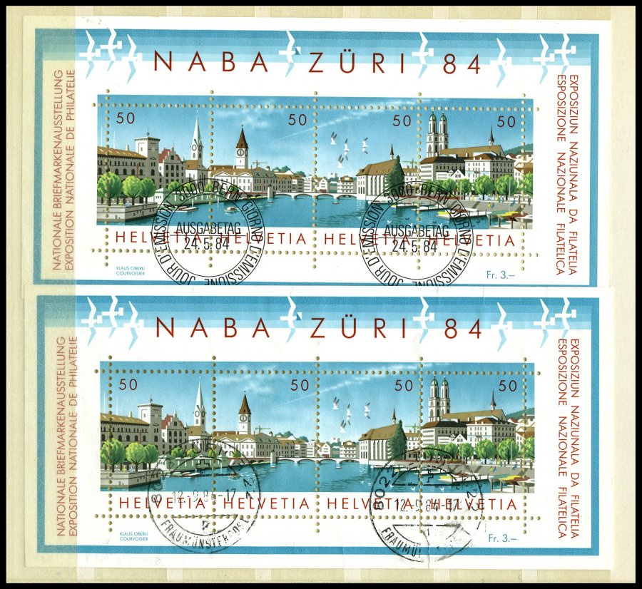 Lot 5696 - STAMPS - EUROPE SWITZERLAND - STAMPS - Nordphila e.K. Stamp Auction #446 Lot 5696 - STAMPS - EUROPE SWITZERLAND - STAMPS - Nordphila e.K. Stamp Auction #446