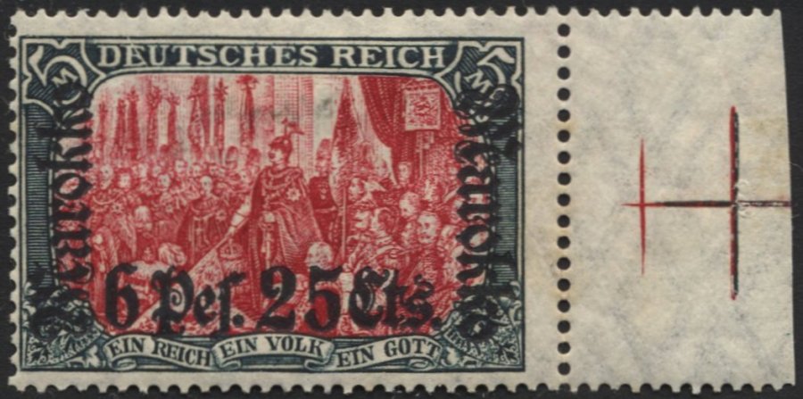 Lot 1794 - STAMPS - GERMANY GERMANY UNTIL 1945 - GERMAN INTERNATIONAL POST OFFICES ABROAD - Nordphila e.K. Stamp Auction #446 Lot 1794 - STAMPS - GERMANY GERMANY UNTIL 1945 - GERMAN INTERNATIONAL POST OFFICES ABROAD - Nordphila e.K. Stamp Auction #446