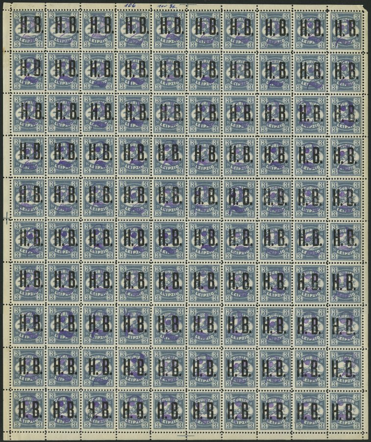 Lot 575 - STAMPS - GERMANY GERMANY UNTIL 1945 - PRIVATE POST BEFORE 1945 - Nordphila e.K. Stamp Auction #446 Lot 575 - STAMPS - GERMANY GERMANY UNTIL 1945 - PRIVATE POST BEFORE 1945 - Nordphila e.K. Stamp Auction #446