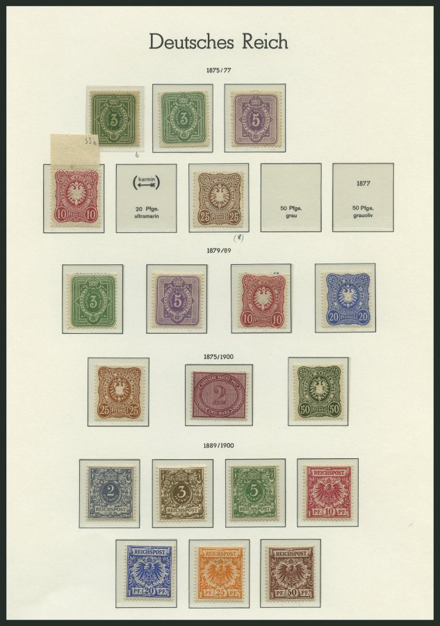 Lot 1132 - STAMPS - GERMANY GERMANY UNTIL 1945 - EMPIRE -  Nordphila e.K. Stamp Auction #446