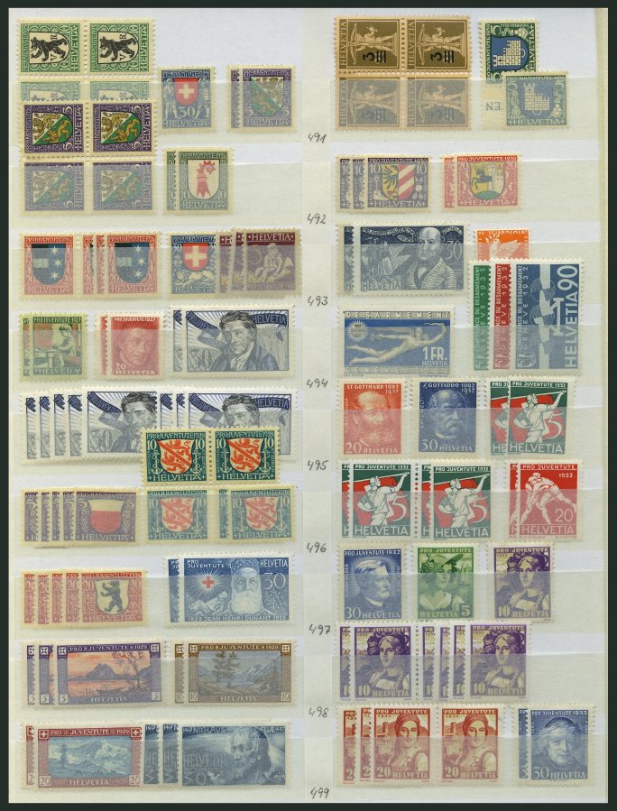 Lot 5691 - STAMPS - EUROPE SWITZERLAND - STAMPS - Nordphila e.K. Stamp Auction #446 Lot 5691 - STAMPS - EUROPE SWITZERLAND - STAMPS - Nordphila e.K. Stamp Auction #446