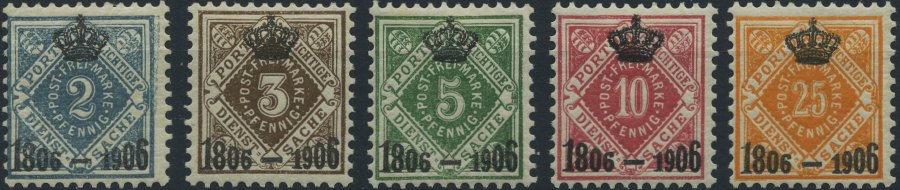 Lot 491 - STAMPS - GERMANY GERMANY UNTIL 1945 - OLD GERMAN STATES - Nordphila e.K. Stamp Auction #446 Lot 491 - STAMPS - GERMANY GERMANY UNTIL 1945 - OLD GERMAN STATES - Nordphila e.K. Stamp Auction #446