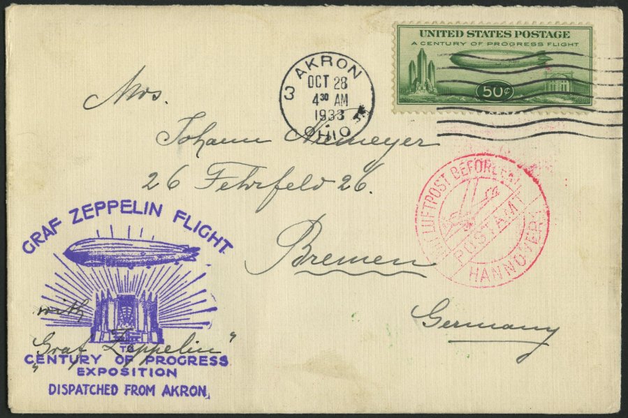 Lot 1477 - STAMPS - GERMANY GERMANY UNTIL 1945 - ZEPPELIN AND AIRMAIL - Nordphila e.K. Stamp Auction #446 Lot 1477 - STAMPS - GERMANY GERMANY UNTIL 1945 - ZEPPELIN AND AIRMAIL - Nordphila e.K. Stamp Auction #446