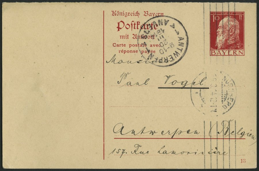 Lot 56 - STAMPS - GERMANY GERMANY UNTIL 1945 - OLD GERMAN STATES -  Nordphila e.K. Stamp Auction #446