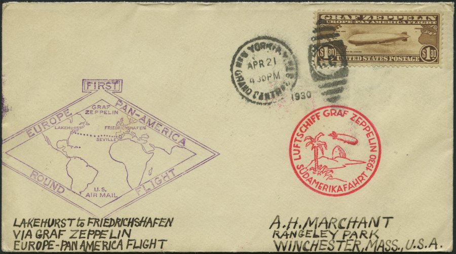 Lot 1392 - STAMPS - GERMANY GERMANY UNTIL 1945 - ZEPPELIN AND AIRMAIL - Nordphila e.K. Stamp Auction #446 Lot 1392 - STAMPS - GERMANY GERMANY UNTIL 1945 - ZEPPELIN AND AIRMAIL - Nordphila e.K. Stamp Auction #446