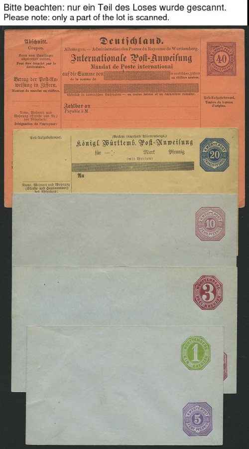Lot 508 - STAMPS - GERMANY GERMANY UNTIL 1945 - OLD GERMAN STATES - Nordphila e.K. Stamp Auction #446 Lot 508 - STAMPS - GERMANY GERMANY UNTIL 1945 - OLD GERMAN STATES - Nordphila e.K. Stamp Auction #446