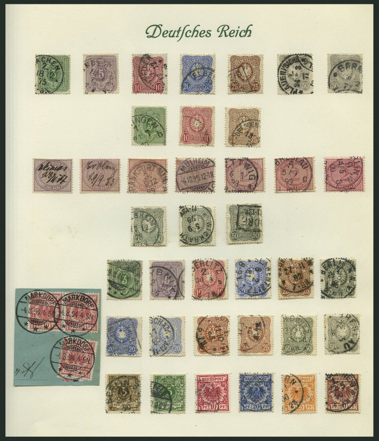 Lot 1141 - STAMPS - GERMANY GERMANY UNTIL 1945 - EMPIRE -  Nordphila e.K. Stamp Auction #446