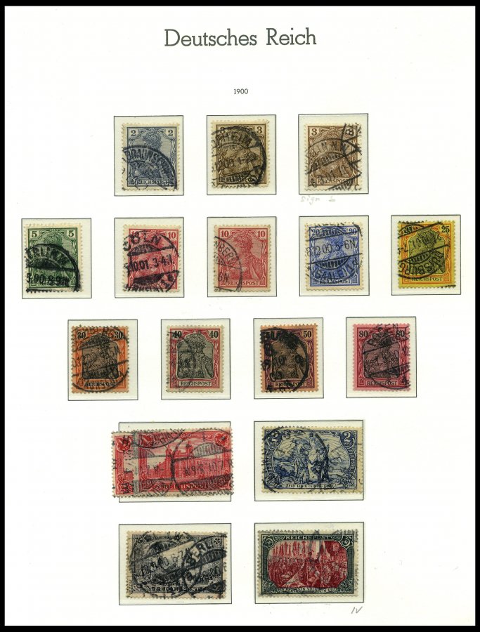 Lot 1135 - STAMPS - GERMANY GERMANY UNTIL 1945 - EMPIRE -  Nordphila e.K. Stamp Auction #446