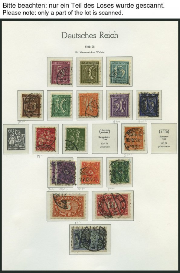 Lot 1146 - STAMPS - GERMANY GERMANY UNTIL 1945 - EMPIRE -  Nordphila e.K. Stamp Auction #446