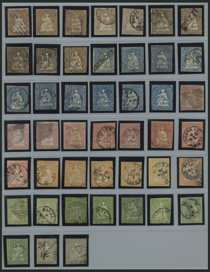 Lot 5701 - STAMPS - EUROPE SWITZERLAND - STAMPS - Nordphila e.K. Stamp Auction #446 Lot 5701 - STAMPS - EUROPE SWITZERLAND - STAMPS - Nordphila e.K. Stamp Auction #446