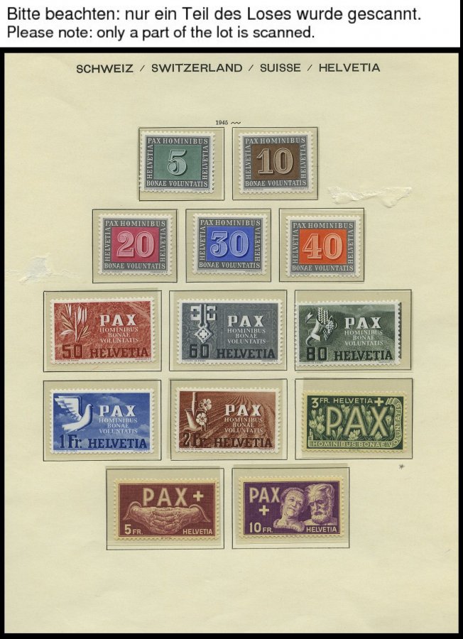 Lot 5666 - STAMPS - EUROPE SWITZERLAND - STAMPS - Nordphila e.K. Stamp Auction #446 Lot 5666 - STAMPS - EUROPE SWITZERLAND - STAMPS - Nordphila e.K. Stamp Auction #446