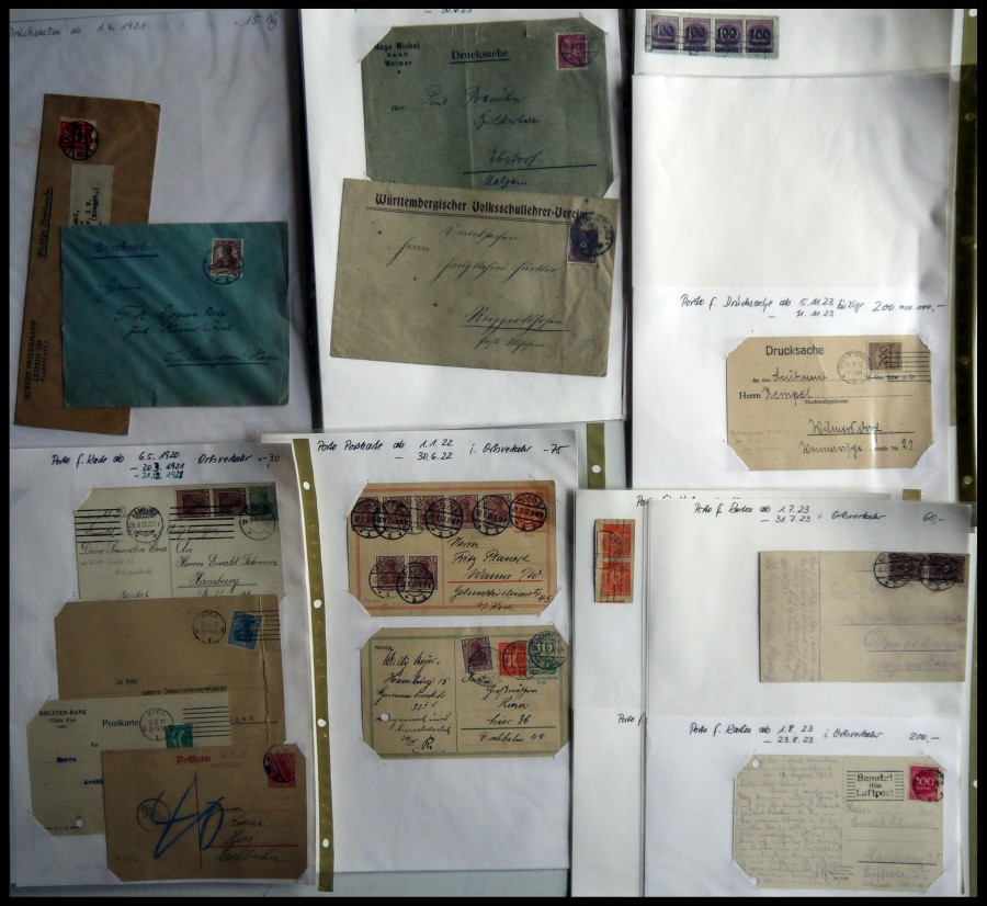 Lot 1147 - STAMPS - GERMANY GERMANY UNTIL 1945 - EMPIRE -  Nordphila e.K. Stamp Auction #446