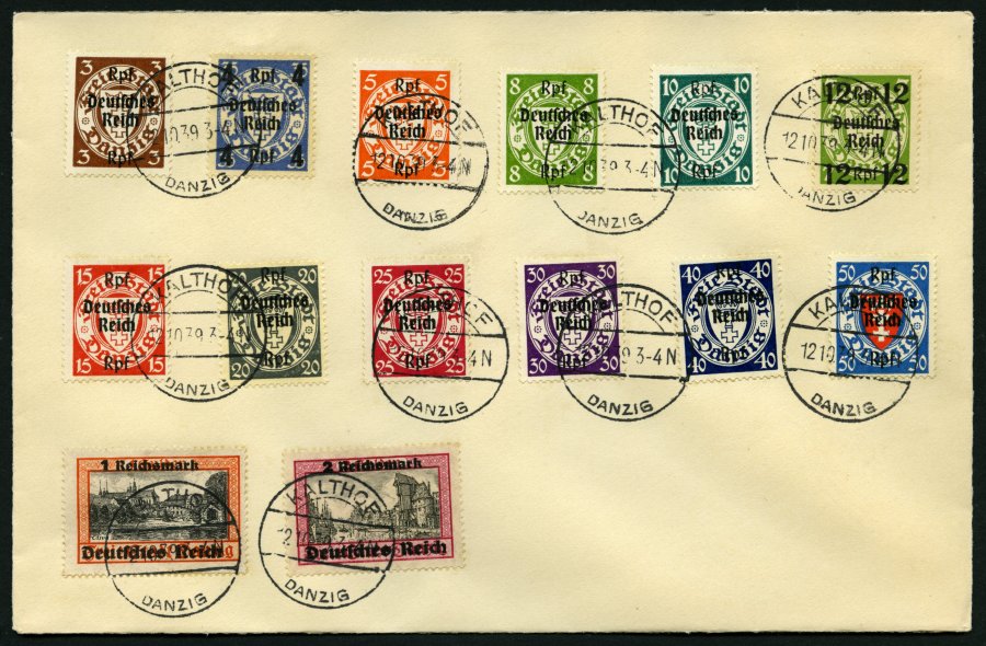 Lot 1068 - STAMPS - GERMANY GERMANY UNTIL 1945 - EMPIRE -  Nordphila e.K. Stamp Auction #446