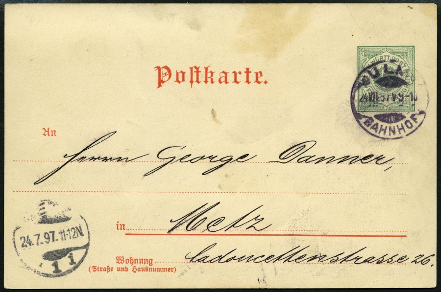 Lot 506 - STAMPS - GERMANY GERMANY UNTIL 1945 - OLD GERMAN STATES - Nordphila e.K. Stamp Auction #446 Lot 506 - STAMPS - GERMANY GERMANY UNTIL 1945 - OLD GERMAN STATES - Nordphila e.K. Stamp Auction #446