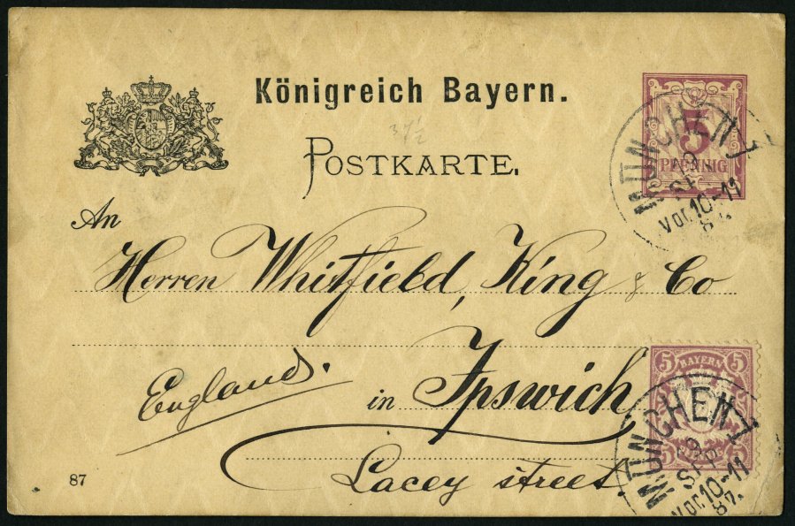 Lot 37 - STAMPS - GERMANY GERMANY UNTIL 1945 - OLD GERMAN STATES -  Nordphila e.K. Stamp Auction #446