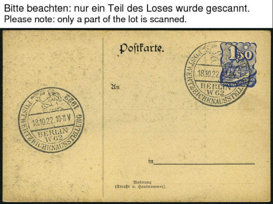 Lot 1329 - STAMPS - GERMANY GERMANY UNTIL 1945 - EMPIRE - Nordphila e.K. Stamp Auction #446 Lot 1329 - STAMPS - GERMANY GERMANY UNTIL 1945 - EMPIRE - Nordphila e.K. Stamp Auction #446