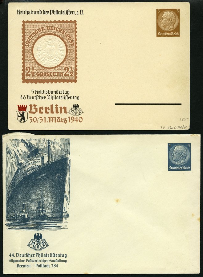 Lot 1340 - STAMPS - GERMANY GERMANY UNTIL 1945 - EMPIRE - Nordphila e.K. Stamp Auction #446 Lot 1340 - STAMPS - GERMANY GERMANY UNTIL 1945 - EMPIRE - Nordphila e.K. Stamp Auction #446
