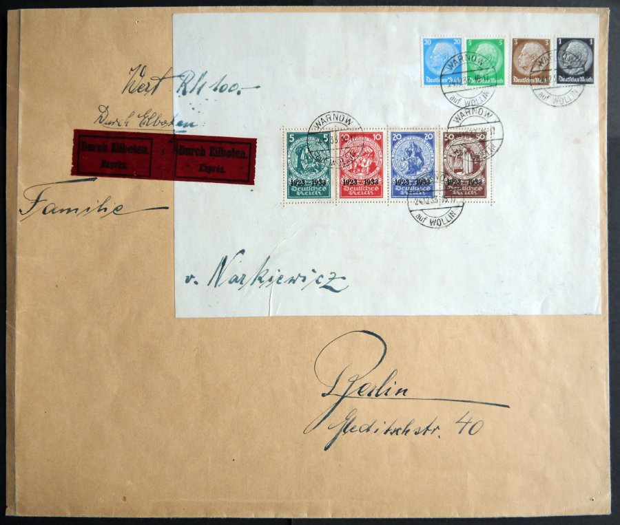 Lot 984 - STAMPS - GERMANY GERMANY UNTIL 1945 - EMPIRE - Nordphila e.K. Stamp Auction #446 Lot 984 - STAMPS - GERMANY GERMANY UNTIL 1945 - EMPIRE - Nordphila e.K. Stamp Auction #446