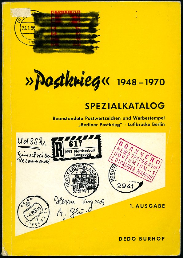 Lot 6419 - LITERATURE - LITERATURE - Nordphila e.K. Stamp Auction #446 Lot 6419 - LITERATURE - LITERATURE - Nordphila e.K. Stamp Auction #446