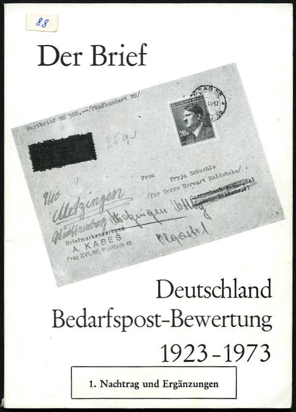 Lot 6405 - LITERATURE - LITERATURE - Nordphila e.K. Stamp Auction #446 Lot 6405 - LITERATURE - LITERATURE - Nordphila e.K. Stamp Auction #446