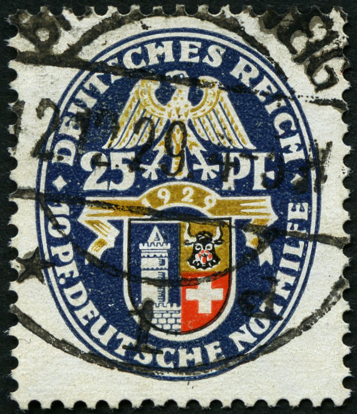 Lot 925 - STAMPS - GERMANY GERMANY UNTIL 1945 - EMPIRE - Nordphila e.K. Stamp Auction #446 Lot 925 - STAMPS - GERMANY GERMANY UNTIL 1945 - EMPIRE - Nordphila e.K. Stamp Auction #446