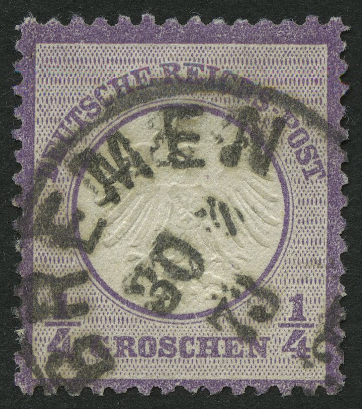 Lot 655 - STAMPS - GERMANY GERMANY UNTIL 1945 - EMPIRE -  Nordphila e.K. Stamp Auction #446